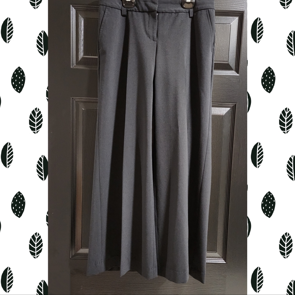 Vintage Black Body By Victoria Wide Leg Marissa Fit Dress Slacks Size 4